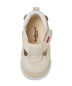 MIKI HOUSE HOT BISCUITS 【14-15cm】かかと顔 メッシュ セカンドベビーシューズ