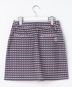 23区GOLF 【WOMEN】フラッグ総柄プリントストレッチスカート