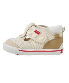 MIKI HOUSE HOT BISCUITS 【14-15cm】かかと顔 メッシュ セカンドベビーシューズ