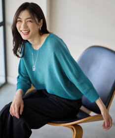 ANY ラメガーターニット