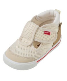 MIKI HOUSE HOT BISCUITS 【14-15cm】かかと顔 メッシュ セカンドベビーシューズ