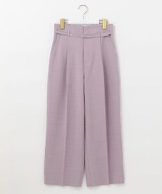 ANY SIS 【セットアップ対応】リネンライク ワイドパンツ