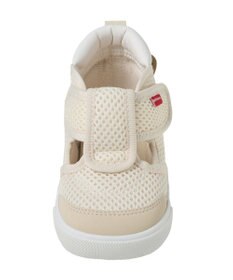 MIKI HOUSE HOT BISCUITS 【14-15cm】かかと顔 メッシュ セカンドベビーシューズ