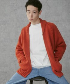 WEGO 【ユニセックス着用ITEM】カウチンニットカーディガン