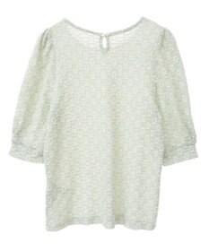 earth music&ecology ＳＥＴ２点フラワープルオーバー＋チュールビスチェ