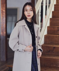 earth music&ecology 2WAYカラーロングコート