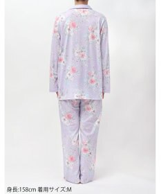 Wing パジャマ 綿100%(本体) 天竺素材 長袖 長ズボン レディース EP8041 ウイング／ワコール