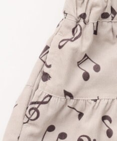 ANY KIDS 音符総柄キュロット