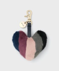 Paul Smith フラッフィー ハート バッグチャーム