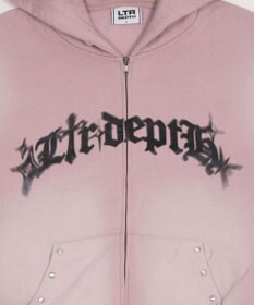 WEGO 【ユニセックス着用ITEM】グラフィックZIPパーカー