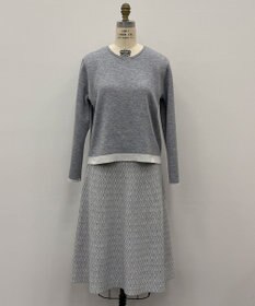 自由区 S 【WEB限定・リバーシブル可・着まわし力抜群】ニット セットアップ(トップ＋スカート)