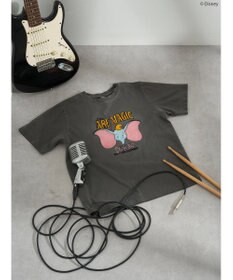 AMERICAN HOLIC フロッキーＰｔフェード加工Ｔ／Ｄｕｍｂｏ