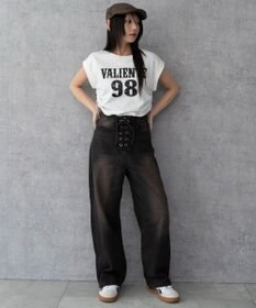 WEGO レースアップデニムパンツ