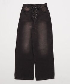 WEGO レースアップデニムパンツ