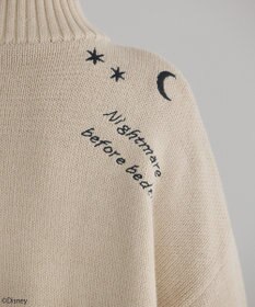 earth music&ecology ナイトメア／ダブルジップニットカーディガン