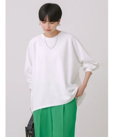 AMERICAN HOLIC ポンチバックドレープラグランプルオーバー