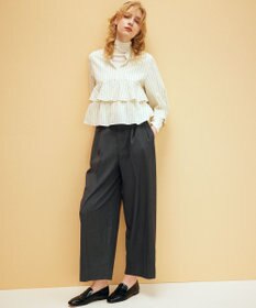 組曲 リヨセルシャーティングティアード ブラウス