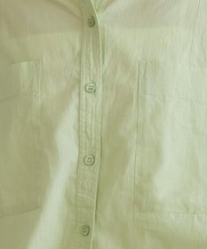 WEGO 着丈が選べる オーバーサイズ バンドカラー シャツ / ストライプ / 無地