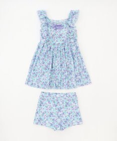 ANY KIDS 小花柄 セパレート水着