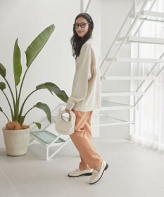 WEGO 【ユニセックス着用ITEM/MLサイズ展開】ミラノリブクルーネックプルオーバー