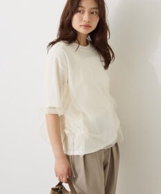 AMERICAN HOLIC チュールレイヤードドロストトップス