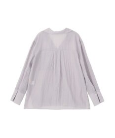 CRAFT STANDARD BOUTIQUE シアーオープンカラーシャツ