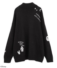 earth music&ecology ナイトメア／ダブルジップニットカーディガン