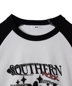 WEGO 【ユニセックス着用ITEM】ラグラングラフィックBIG　T（LS）