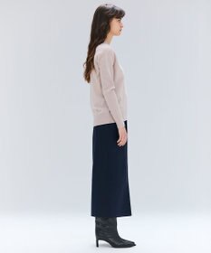 BEIGE， 【VERY NaVY12月号掲載】BUNNELL / ウールハイウエストタブボタンスカート