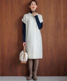 組曲 【WEB限定色あり】ELENA タートルネック ニット