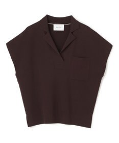 BEIGE， NADIA / ストレッチ スキッパーニット