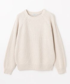 ANY 【手洗い可/UVカット】シャイニーコットンニット