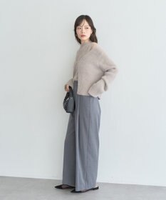 earth music&ecology 【2WAY】ウエストタブタックパンツ