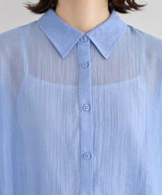 Green Parks 裾ドロストシアーシャツ