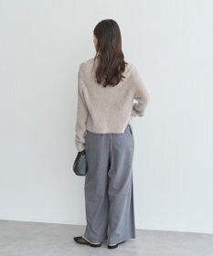 earth music&ecology 【2WAY】ウエストタブタックパンツ