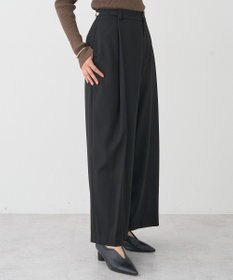 earth music&ecology 【2WAY】ウエストタブタックパンツ