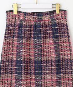 ANY SIS 【25周年記念】ビットポイントツイーディ スカート