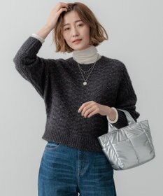 23区 【洗える】スパングル ドルマンスリーブ ニット