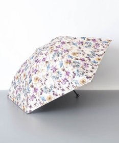 AURORA JILL STUART（ジル スチュアート）ボタニカル押し花オールシーズン傘（折りたたみ・ミニ傘）