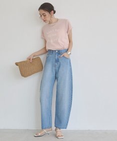 WEGO 【ANGIE VINTAGE/SMLサイズ展開】カーブデニムパンツ
