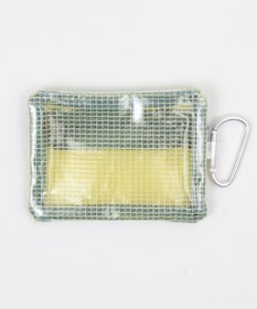 WEGO メッシュ配色クリアポーチ