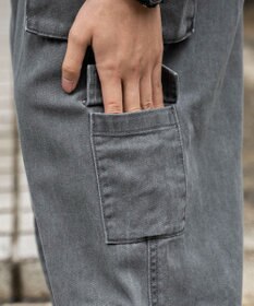 WEGO マルチポケットワイドカーゴパンツ