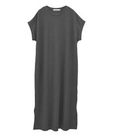 AMERICAN HOLIC ワッフルサイドスリット半袖ワンピース