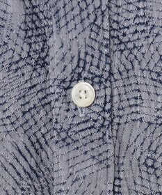 JOSEPH HOMME 【新型】アブストラクトジャガードストレッチ 　レギュラーカラー半袖シャツ