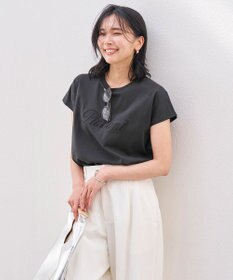 UNFILO 【新色追加】BEAUTY FORM-Tコットン ロゴフレンチT