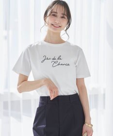 ANY SIS S ロゴ刺繍 Tシャツ
