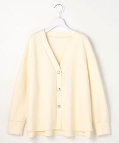 ANY SIS L カットジョーゼット カーディガン