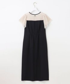 ANY SIS フリルスリーブペンシル ドレス