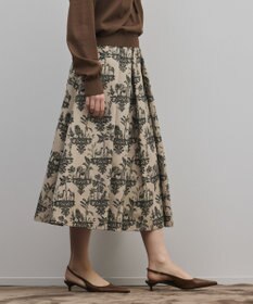 GRACE CONTINENTAL アニマルジャガードスカート
