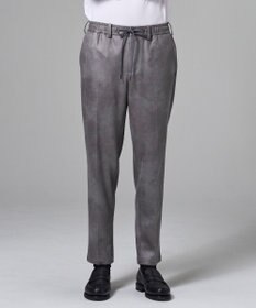 JOSEPH HOMME 【ストレッチ】レザーライクジャージー　ドロスト付きテーパードパンツ / PEGG CONVERTIBLE